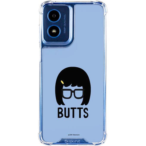 Bobs Burgers Butts Moto G 5G (2024) Clear Case